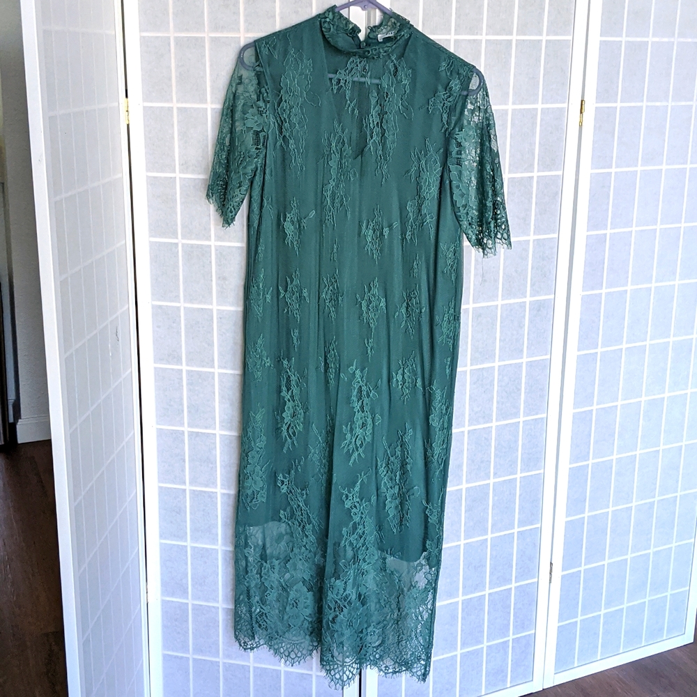 Dress from Pieces. Green. Medium